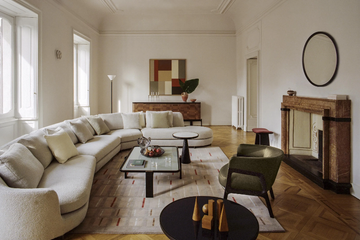 DUO - Sectional fabric sofa by Poltrona Frau - view 3